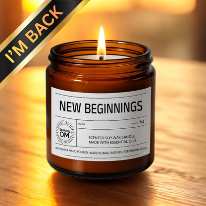 NEW BEGINNINGS - Candle