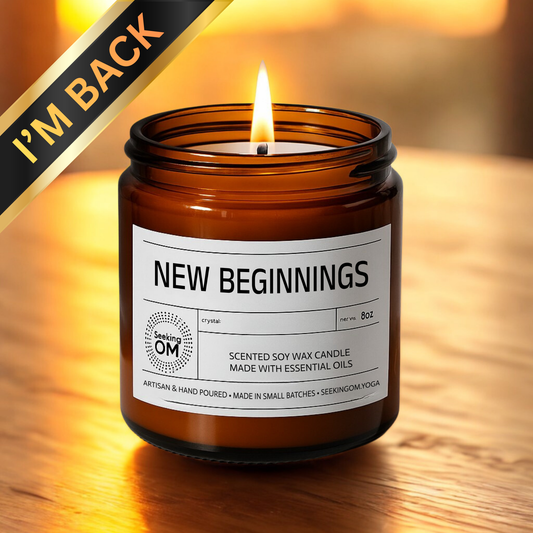NEW BEGINNINGS - Candle