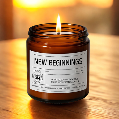 NEW BEGINNINGS - Candle