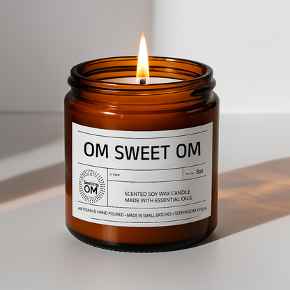 OM SWEET OM - Candle