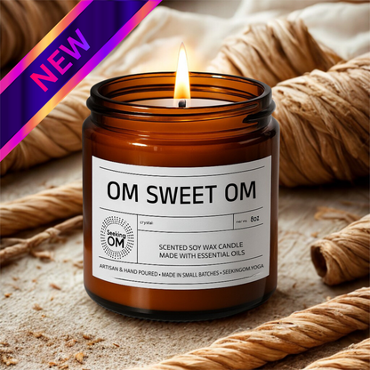 OM SWEET OM - Candle