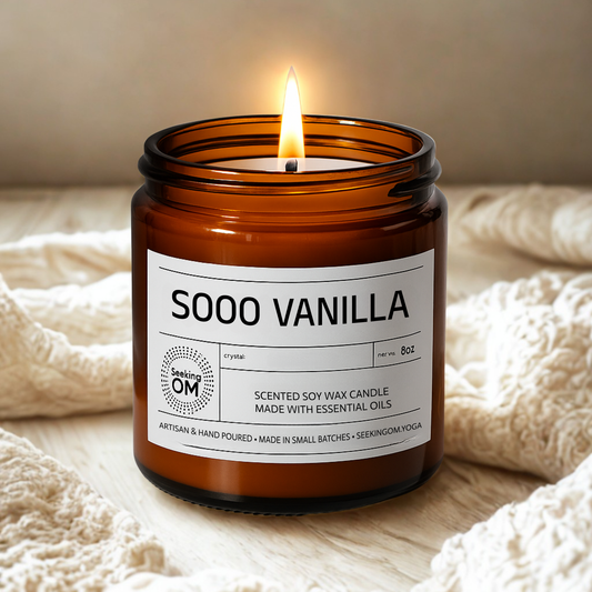 SOOO VANILLA - 8oz - Soy Wax Candle